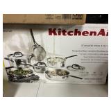 Kitchen Aid SS 5-ply clad 9 pc set