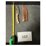 Damascus steel knife