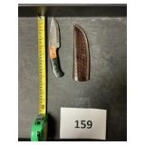 Damascus steel knife