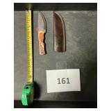 Damascus steel knife