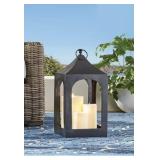24in Cast aluminum lantern