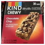 Kind chewy chocolate chip 30 bars