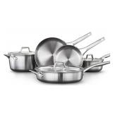 Calphalon cookware set 5pc pan & lid set