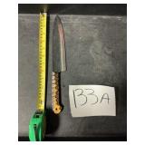 Damascus steel knife