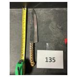 Damascus steel knife