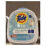 Tide pods free & gentle 152 pacs