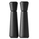 2pk Acacia S & p grinder set