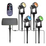 Solar spot light set