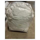 King linen comforter