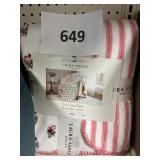 Laura Ashley coco luxe plush 60inx70in