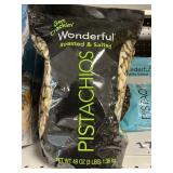 Wonderful pistachios 48 oz