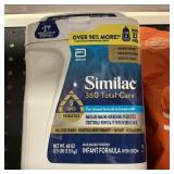 Similac infant formula 2-40 oz