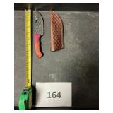 Damascus steel knife
