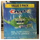 Crest complete 5 pack