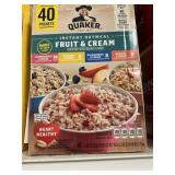 Quaker instant oatmeal 40 packets