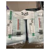 Quilted adult briefs L 2-18 ct