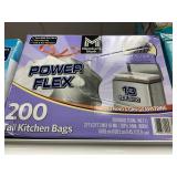 Power Flex 200 tall kitchen bags-lavender