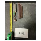 Damascus steel knife
