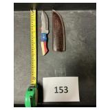 Damascus steel knife