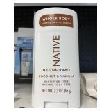 Native deodorant 3 ct
