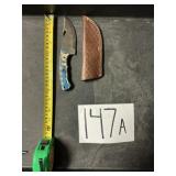 Damascus steel knife