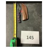 Damascus steel knife