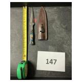 Damascus steel knife