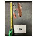 Damascus steel knife