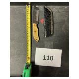 Damascus steel knife