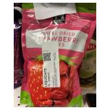 Freeze dried strawberry slices 2-3 oz