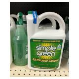 Simple Green cleaner 140oz + spray bottle