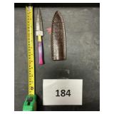 Damascus steel knife