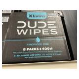 Dude Wipes 8 packs 400 ct