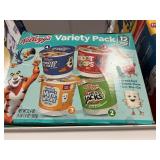 Kelloggs variety pack 12 cups