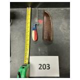 Damascus steel knife