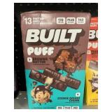 Built puff 13 protein bars