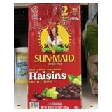 Sun-Maid Raisins 2-1.875lb bags