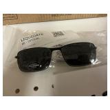 Magnetic polarized clip on glasses