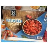 Diced tomatoes 12 cans