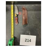 Damascus steel knife