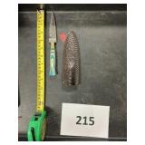 Damascus steel knife