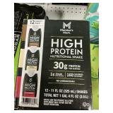 High protein shake 12 variety pack