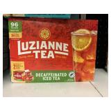 Luzianne tea decaf iced tea 96 ct