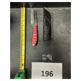 Damascus steel knife