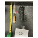 Damascus steel knife