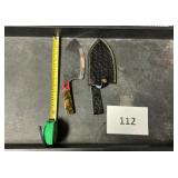 Damascus steel knife