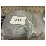 Gray body pillow