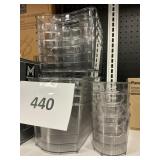 Clear bin containers 17pc set