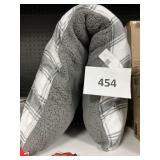 Gray body pillow