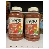 Prego meat sauce 3-45oz